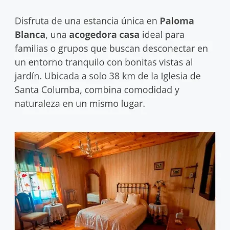 Paloma Blanca Dom wakacyjny Espinosa de Villagonzalo